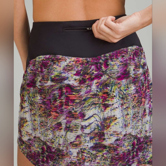 Lululemon Limited Edition Swift High-Rise Long Running Skirt in Firework Floral - Picture 5 of 13